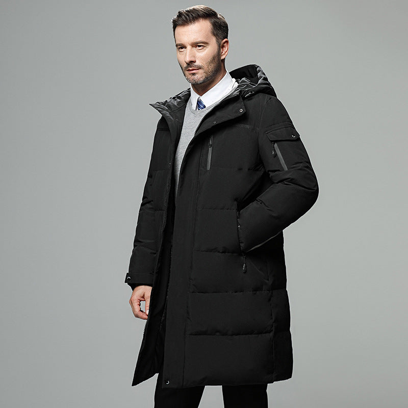 Abrigo acolchado para hombre con capucha desmontable - Markus