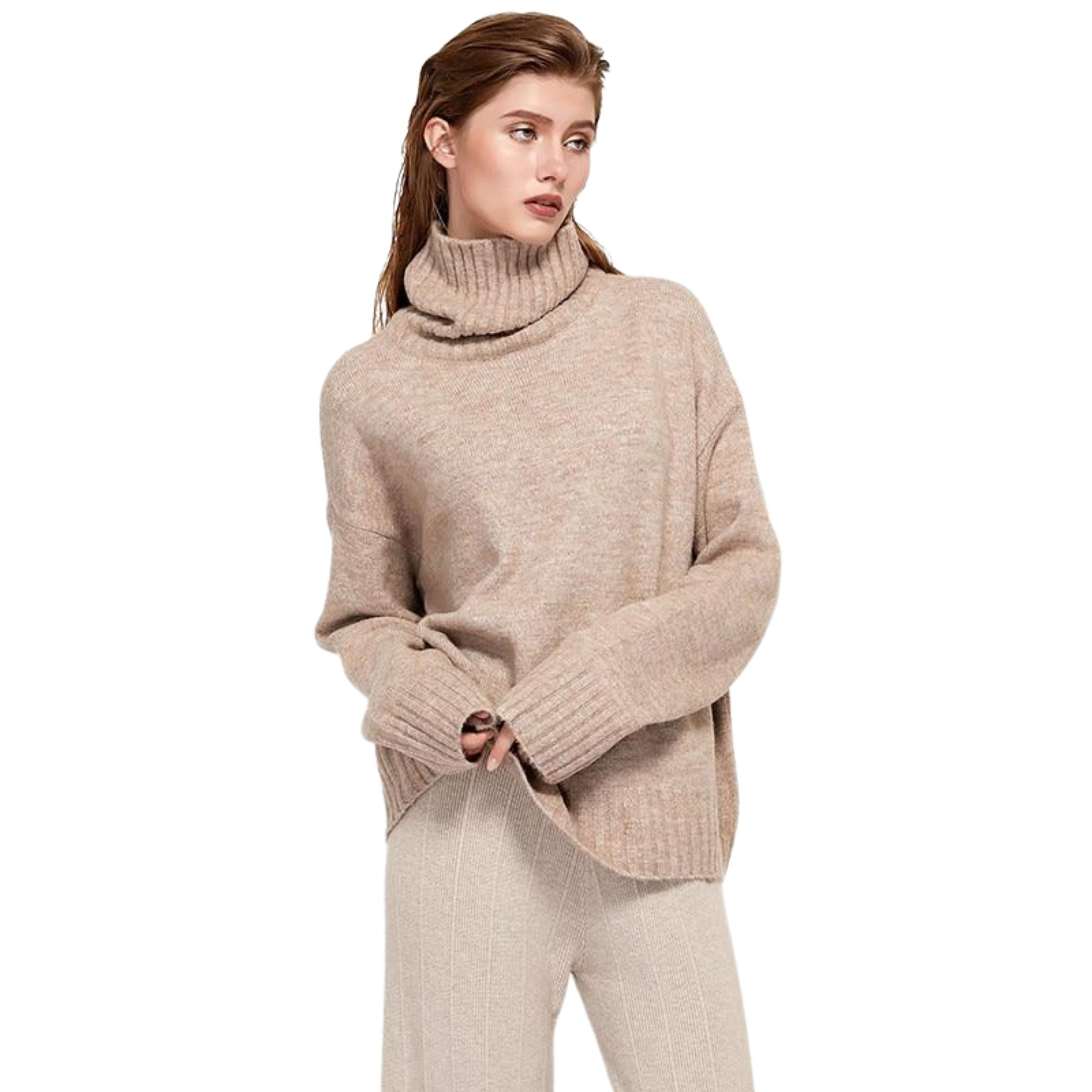 Jersey Layla de cuello alto