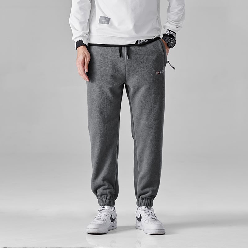 Pantalones para hombre de forro polar grueso - Loren