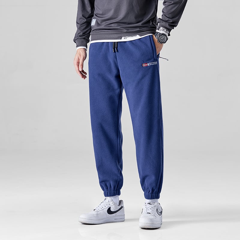 Pantalones para hombre de forro polar grueso - Loren
