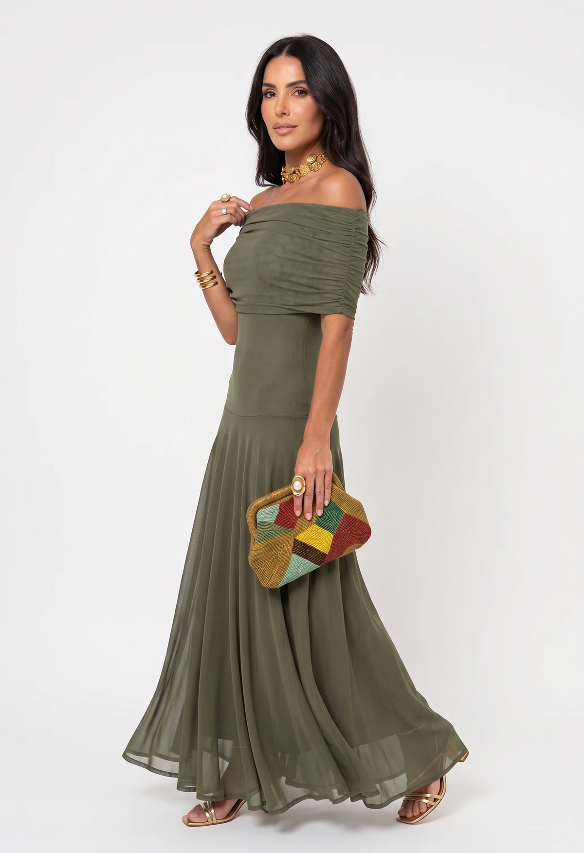 Vestido Georgina maxi