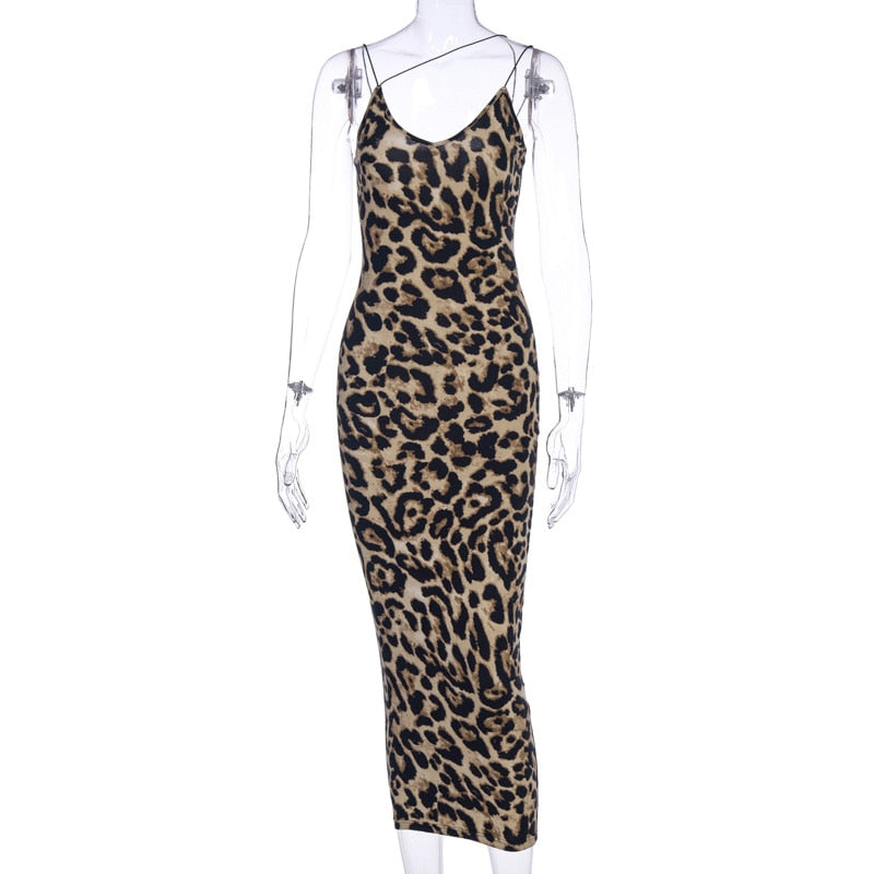 Vestido Midi Exclusivo Leopardo