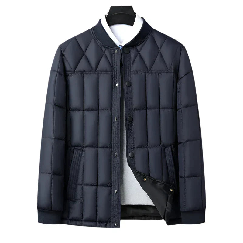 Chaqueta acolchada ligera para hombre en beige - Noud