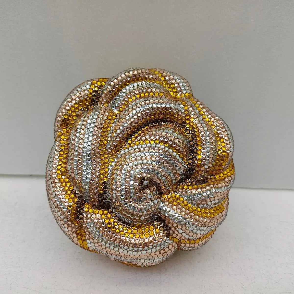 Bolso de lujo con diamantes de imitación