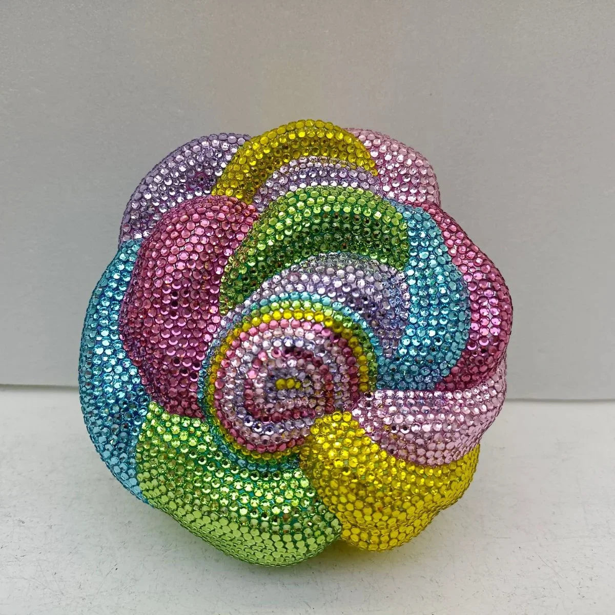 Bolso de lujo con diamantes de imitación