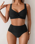 Marta | Conjunto de bikini de verano de cintura alta