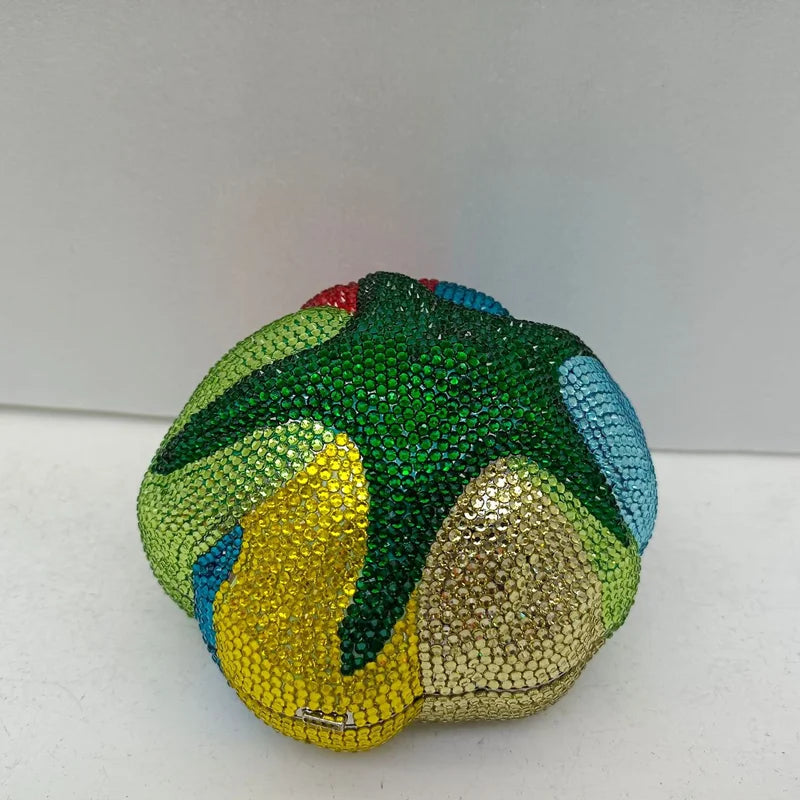 Bolso de lujo con diamantes de imitación