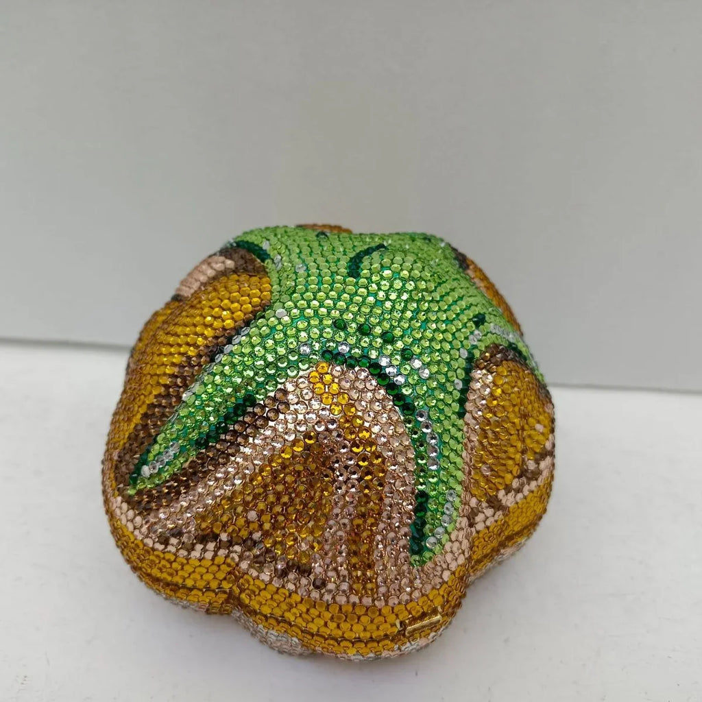 Bolso de lujo con diamantes de imitación