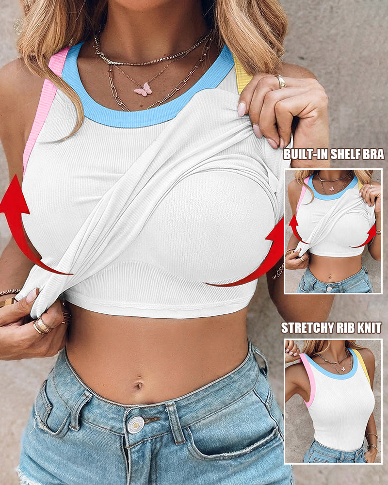 Top Con Camiseta Exterior