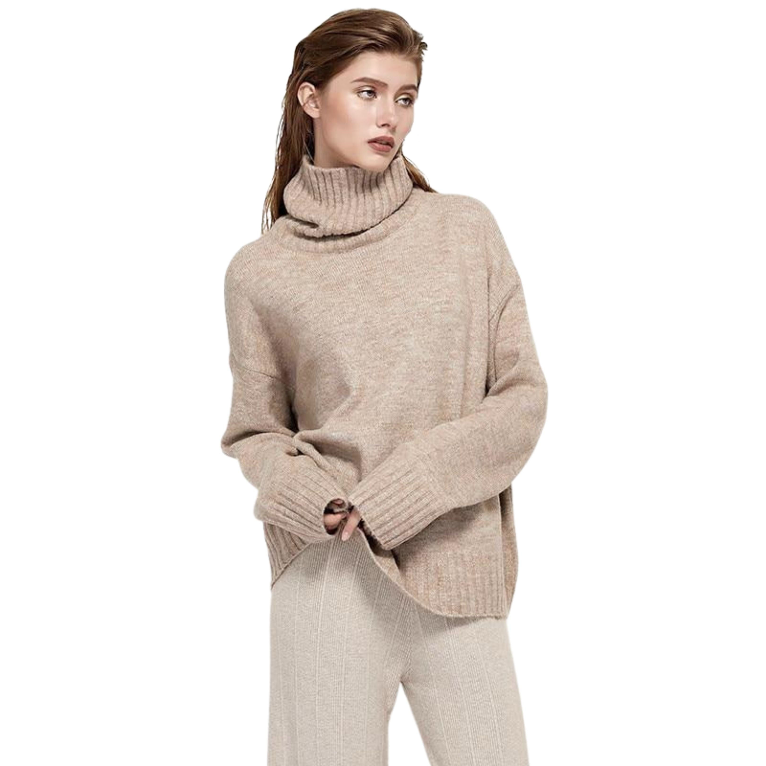 Jersey Layla de cuello alto