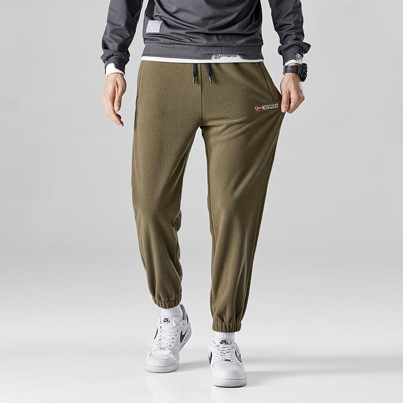 Pantalones para hombre de forro polar grueso - Loren