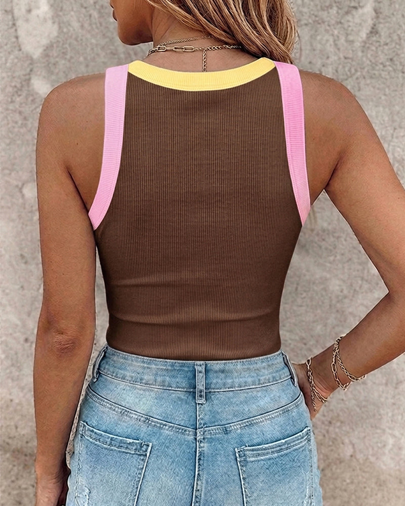 Top Con Camiseta Exterior