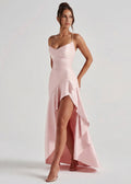 Aroita | Vestido Largo Drapeado
