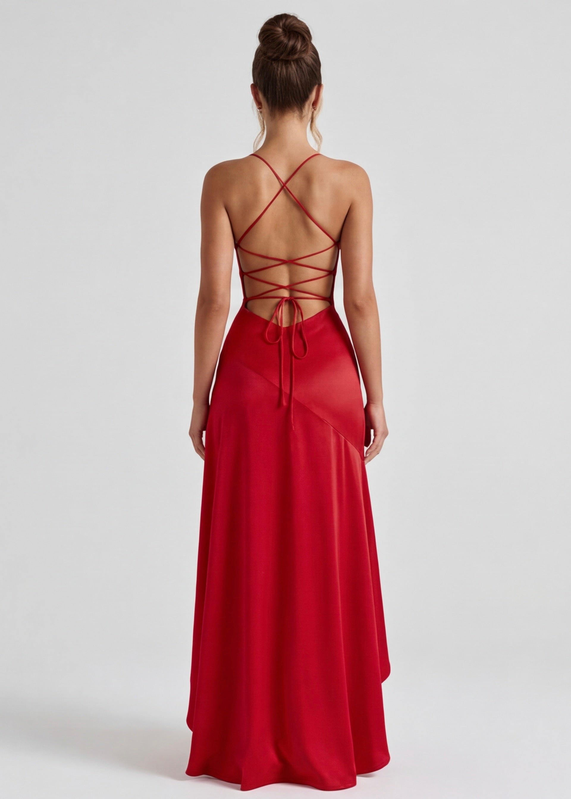 Aroita | Vestido Largo Drapeado
