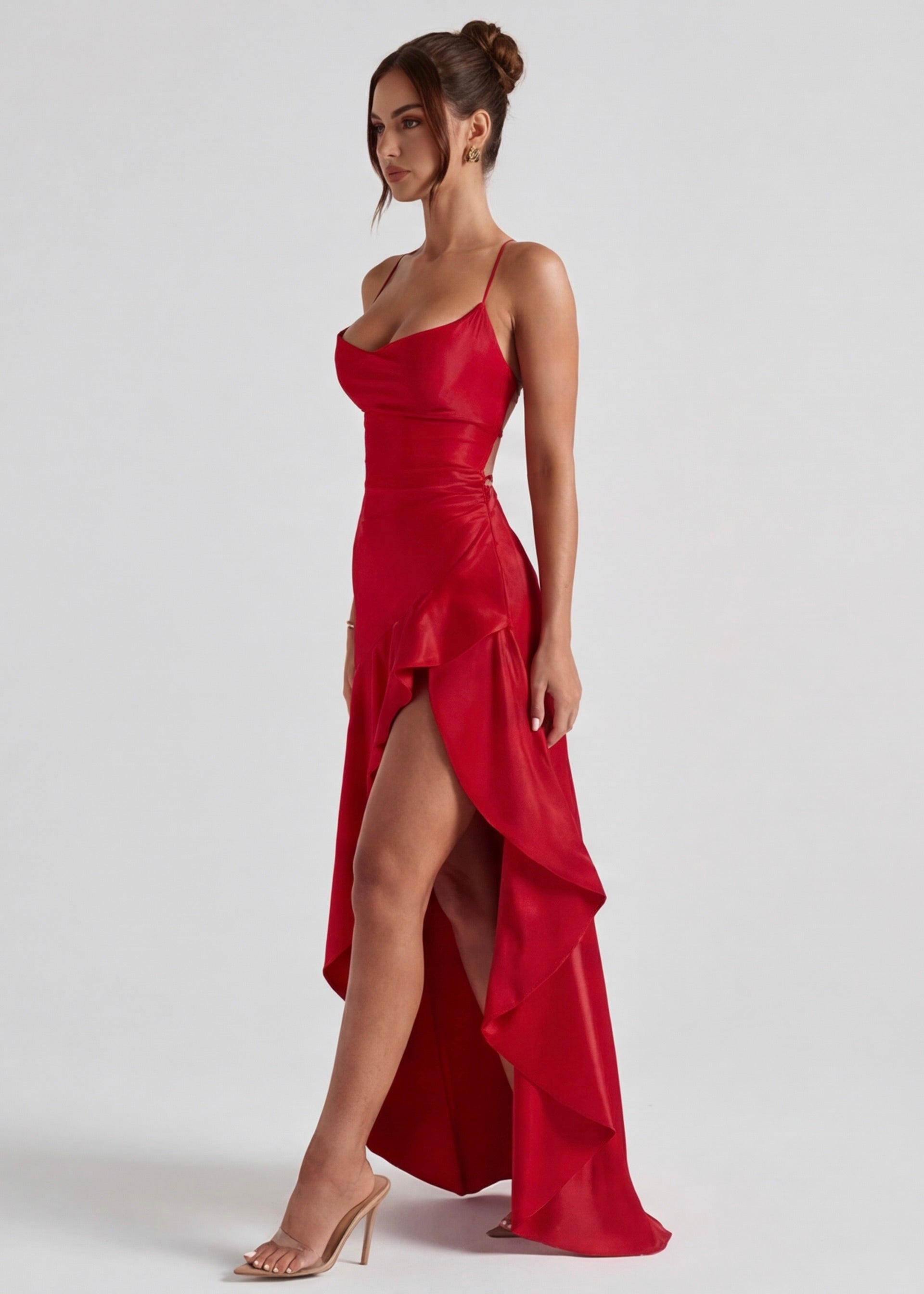 Aroita | Vestido Largo Drapeado