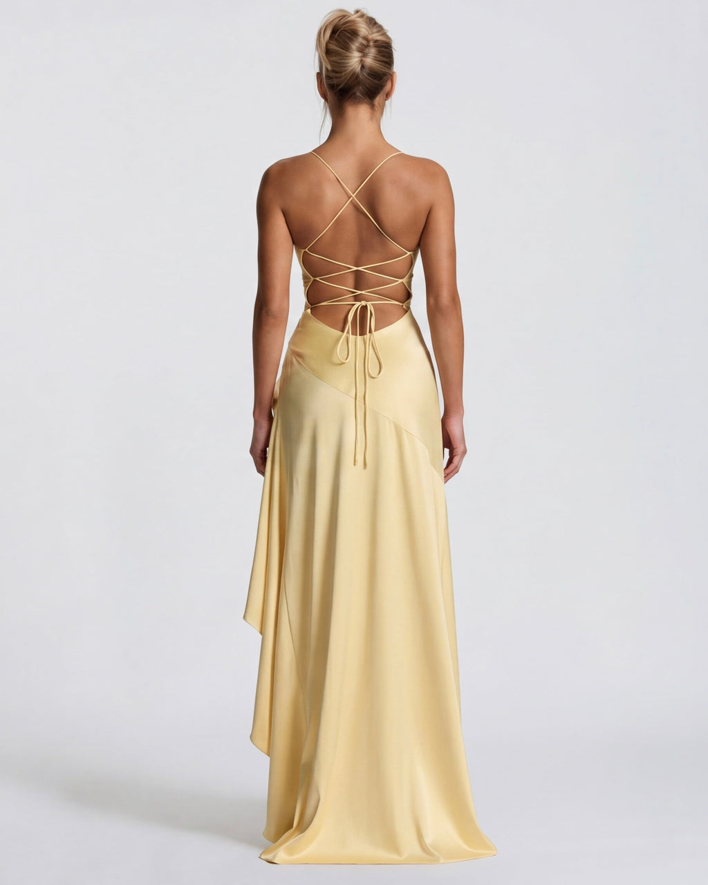Aroita | Vestido Largo Drapeado