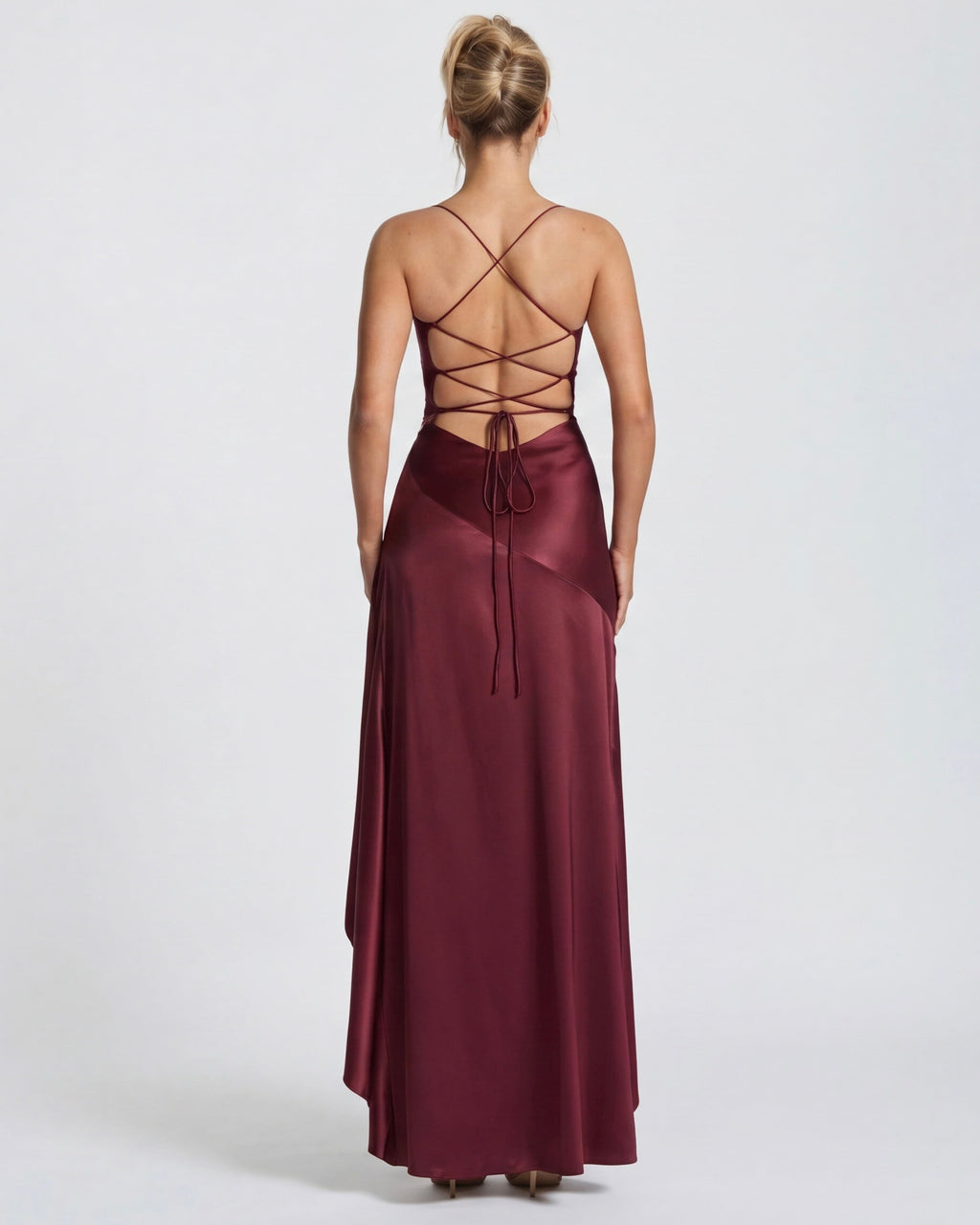 Aroita | Vestido Largo Drapeado