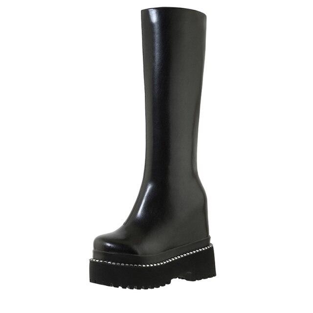Botas Rugosas Altas