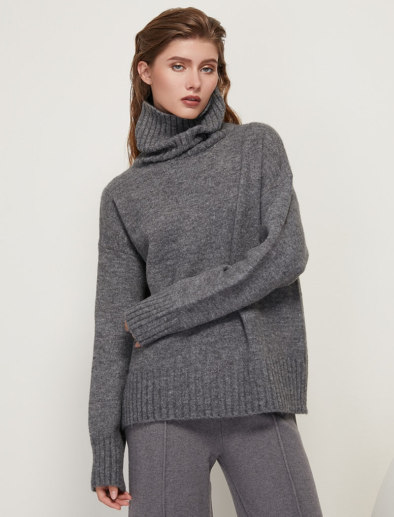 Jersey Layla de cuello alto