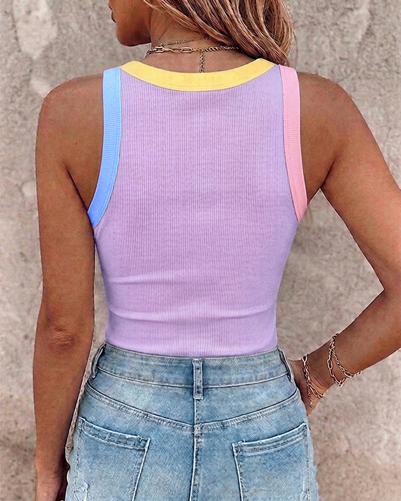 Top Con Camiseta Exterior