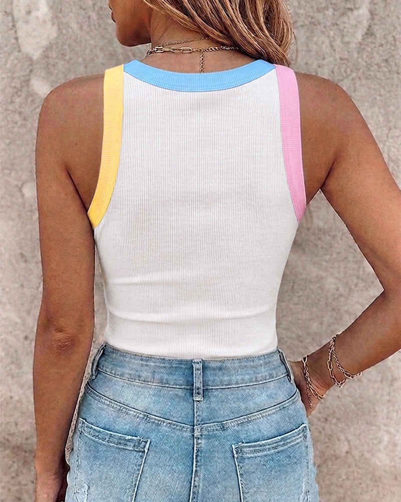 Top Con Camiseta Exterior